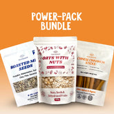 Power-Pack: Oats + Roasted Seeds + Chinese Cinnamon