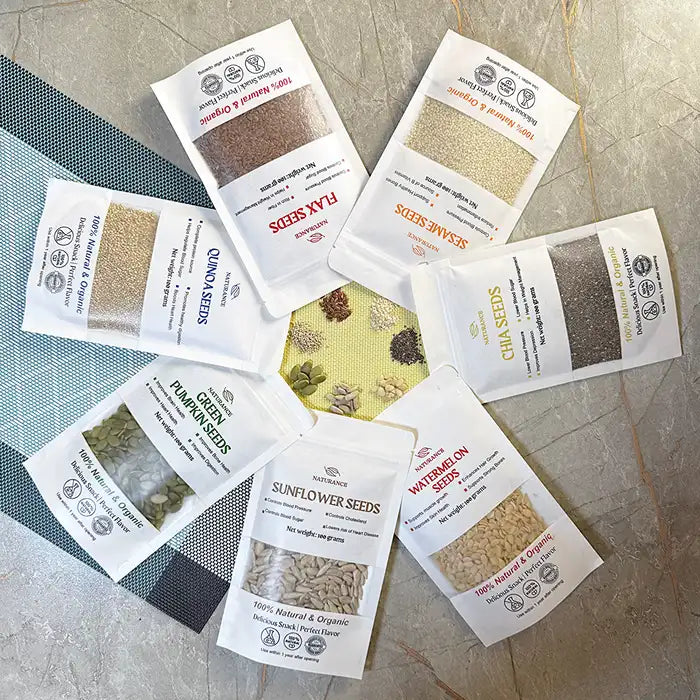 All-in-One Seeds Bundle – 100g Each Pack (7 Super Seeds)