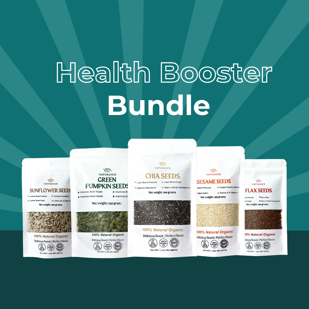 The Ultimate Health Boost Pack – 5 Superfoods for a Nutritious Lifestyle (250g each)