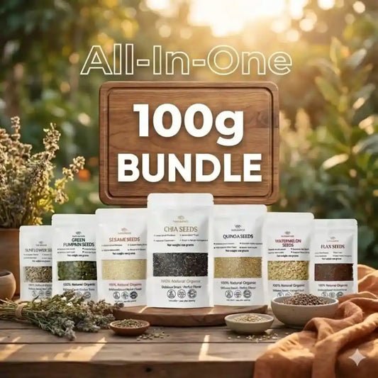 All-in-One Seeds Bundle – 100g Each Pack (7 Super Seeds)