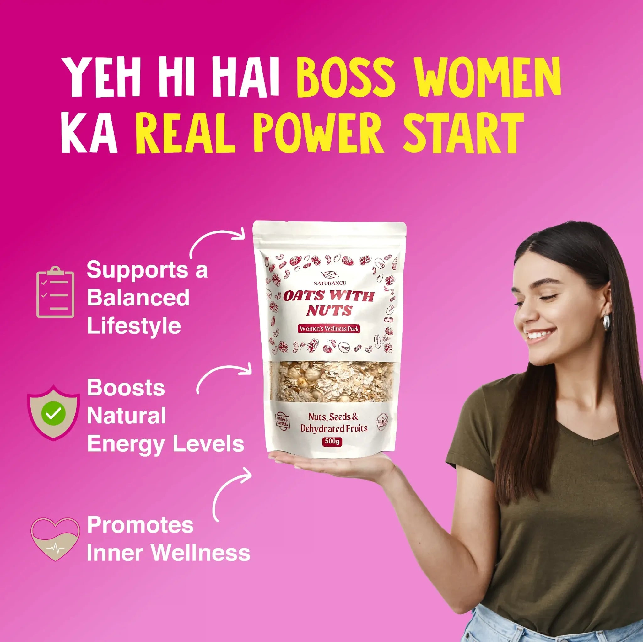Oats with Nuts – Women’s Special