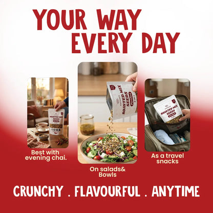 Peri Peri Roasted Mix Seeds, Pakistan's healthy snacking brand