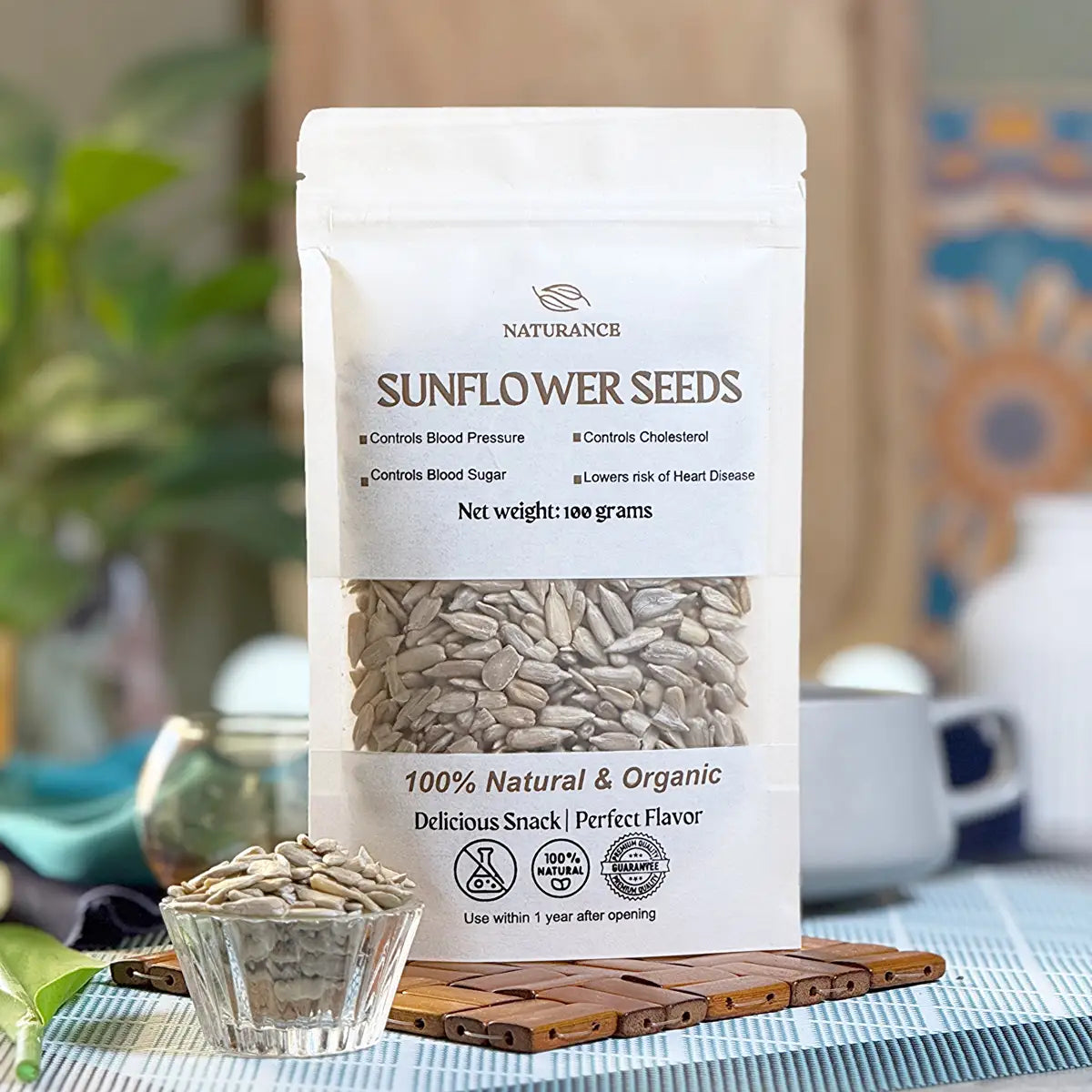 Naturance Sunflower Seeds, raw and rich in healthy fats and antioxidants