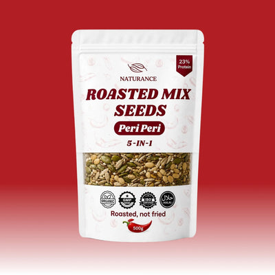 Naturance Roasted Mix Seeds Peri Peri 250g pack front