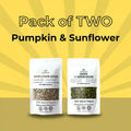 Pack of 2 : Pumpkin & Sunflower Seeds | All-Natural (100g Each)