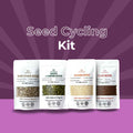 Seed Cycling Kit | 4 Essential Super Seeds | Flax, Pumpkin, Sesame, Sunflower (100g each)